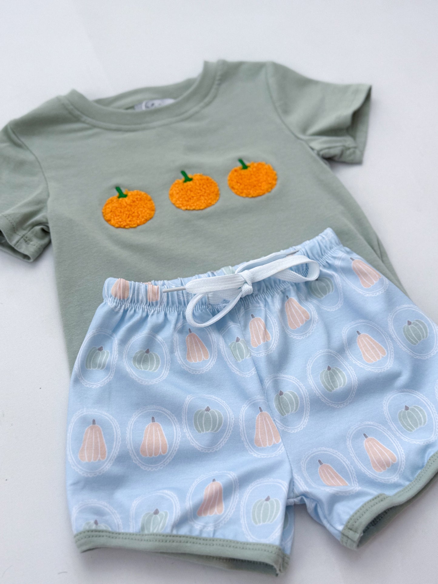 Blue Pumpkin Patch Set