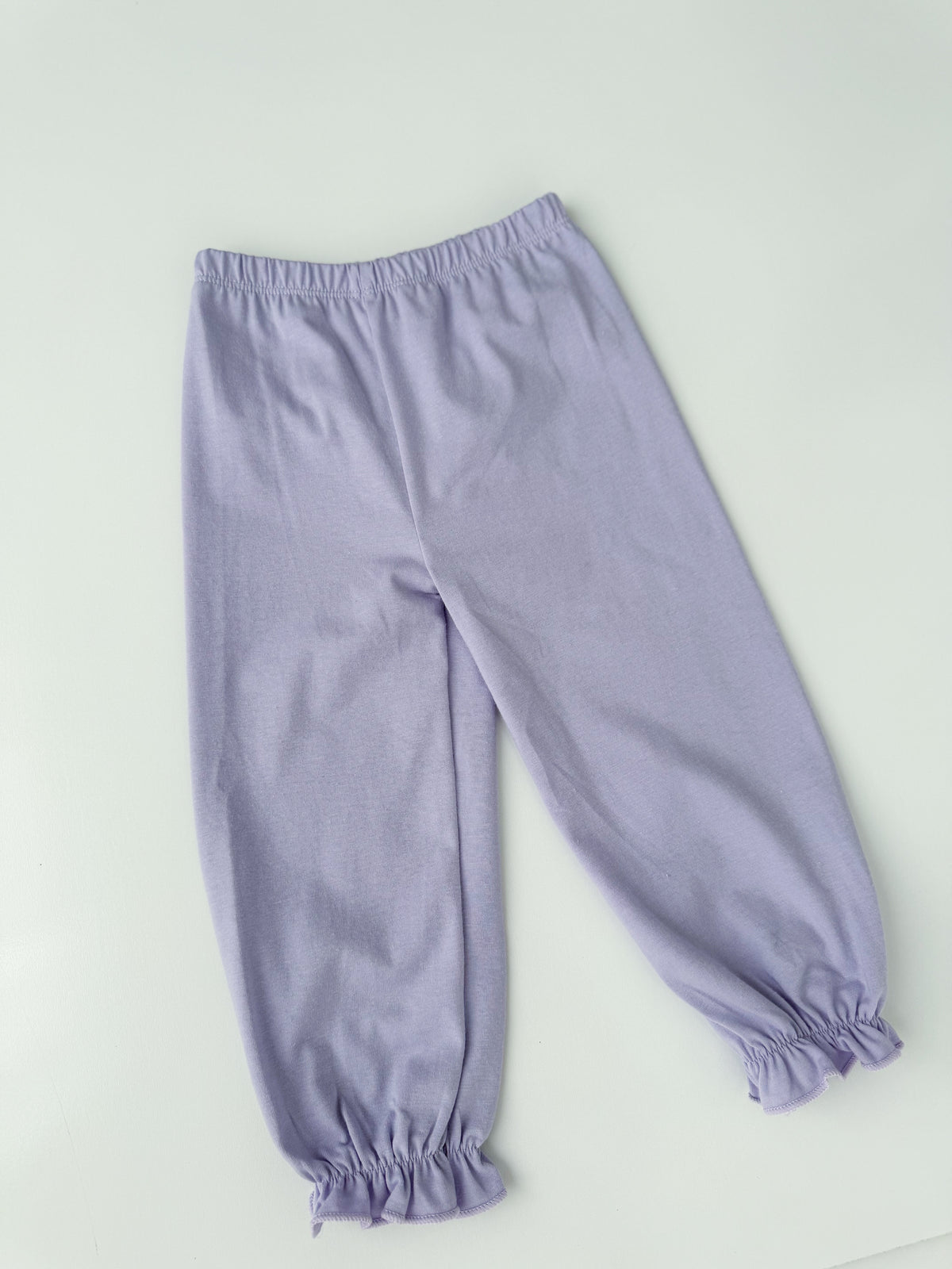 Girls Solid Knit Bubble Pants