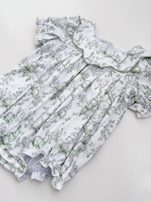 Bunny Toile Girls Bubble