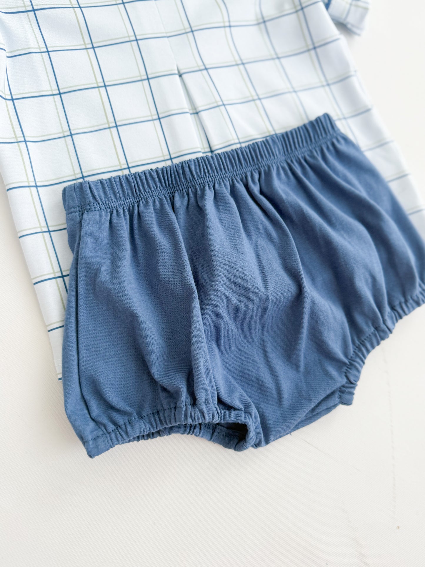 Nicholas Plaid Bloomer Set
