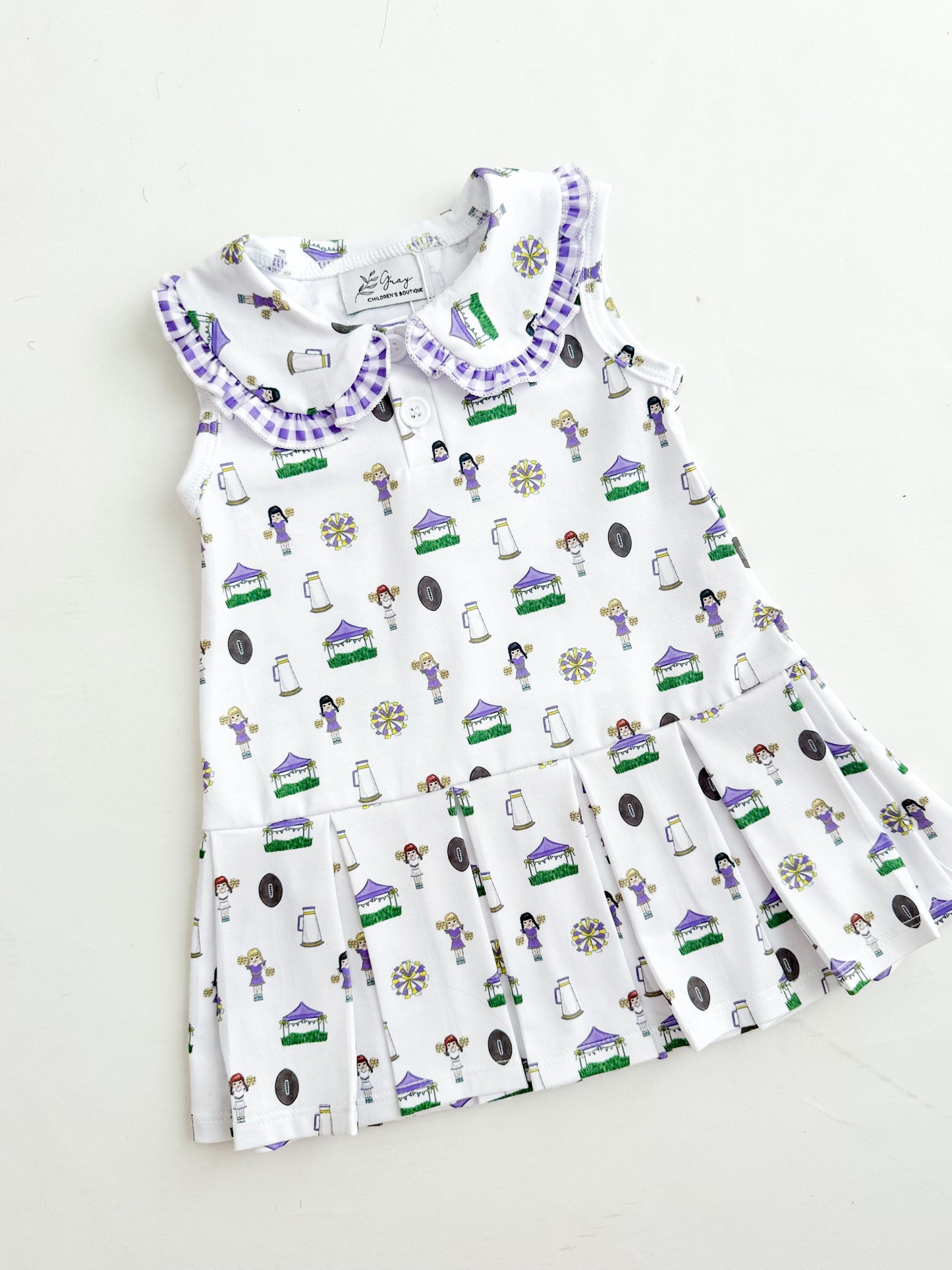 Tiger Gameday Polo Dress
