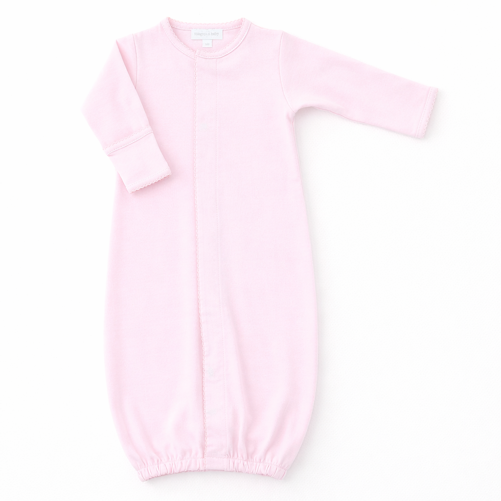 Essentials Solid Pink Converter Gown