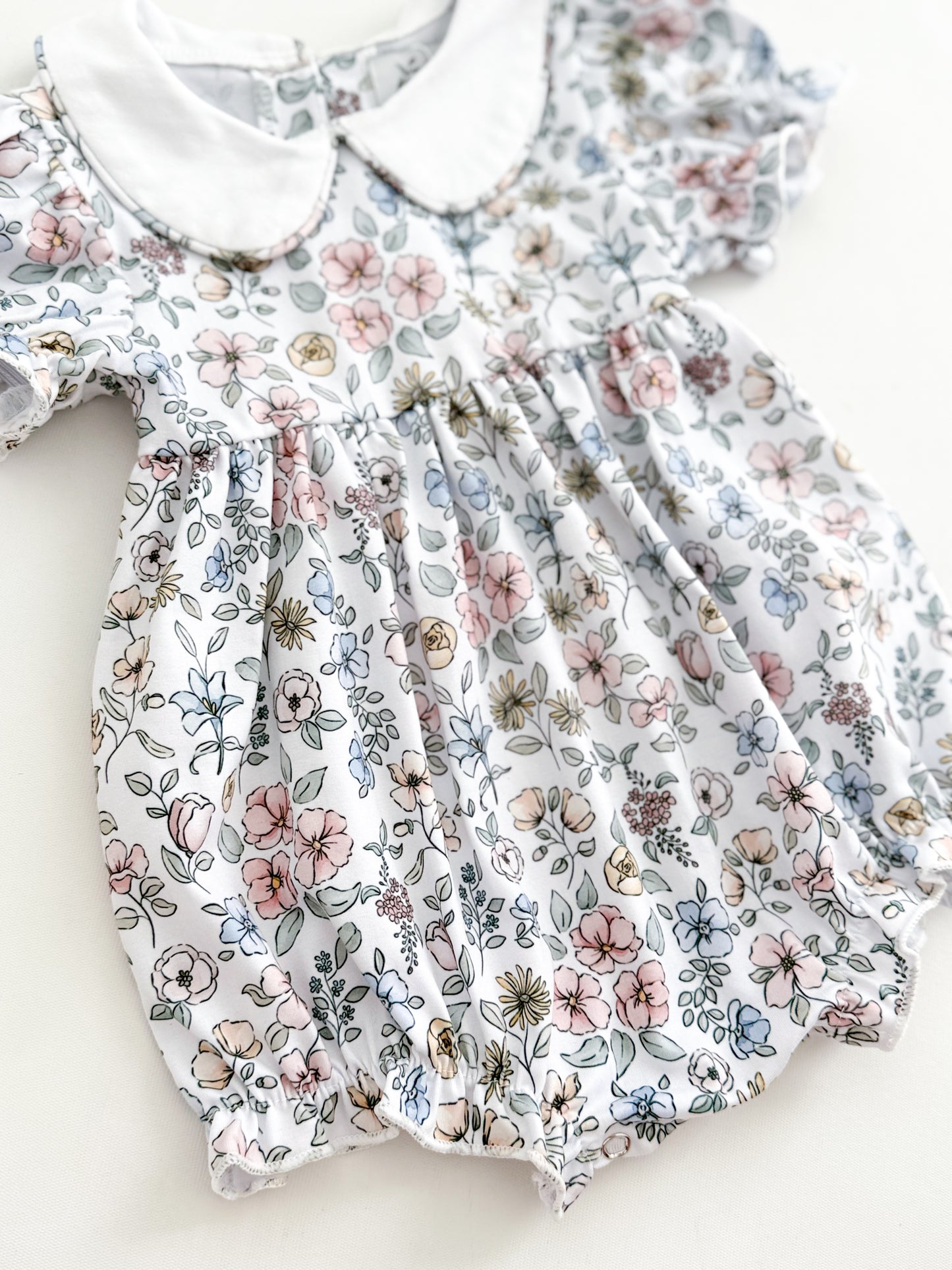 Mauve Floral Bubble