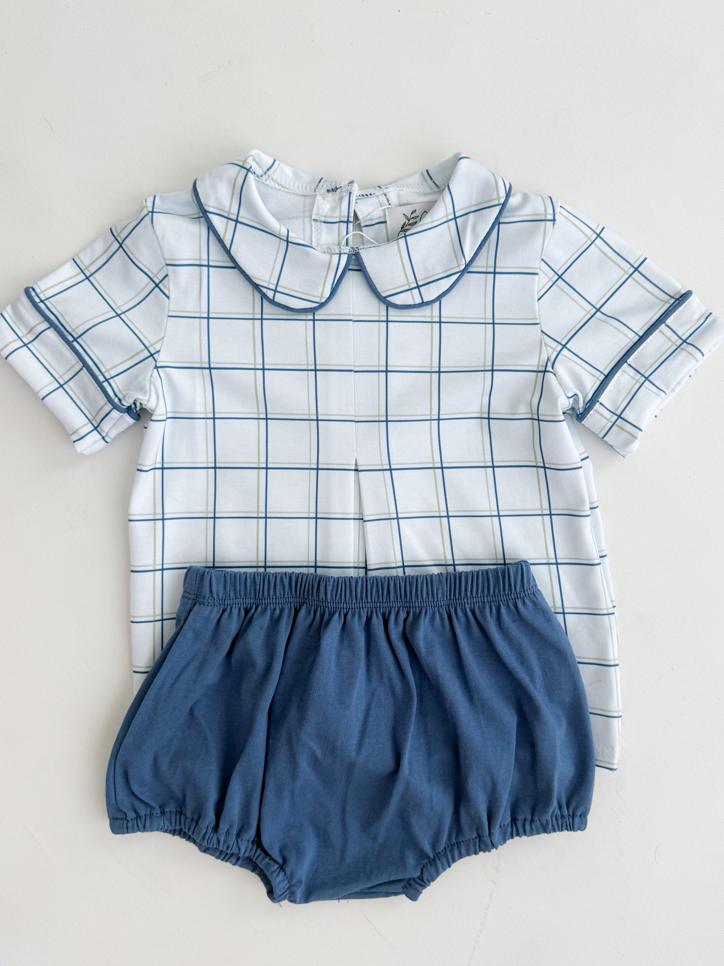 Nicholas Plaid Bloomer Set