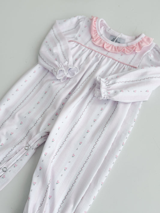 Annie Floral Long Romper