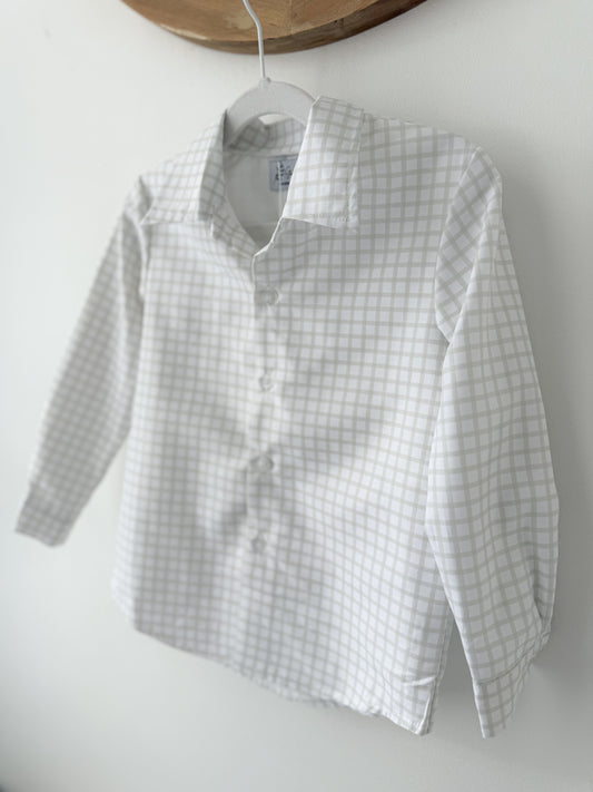 Abram Plaid Button Down Polo