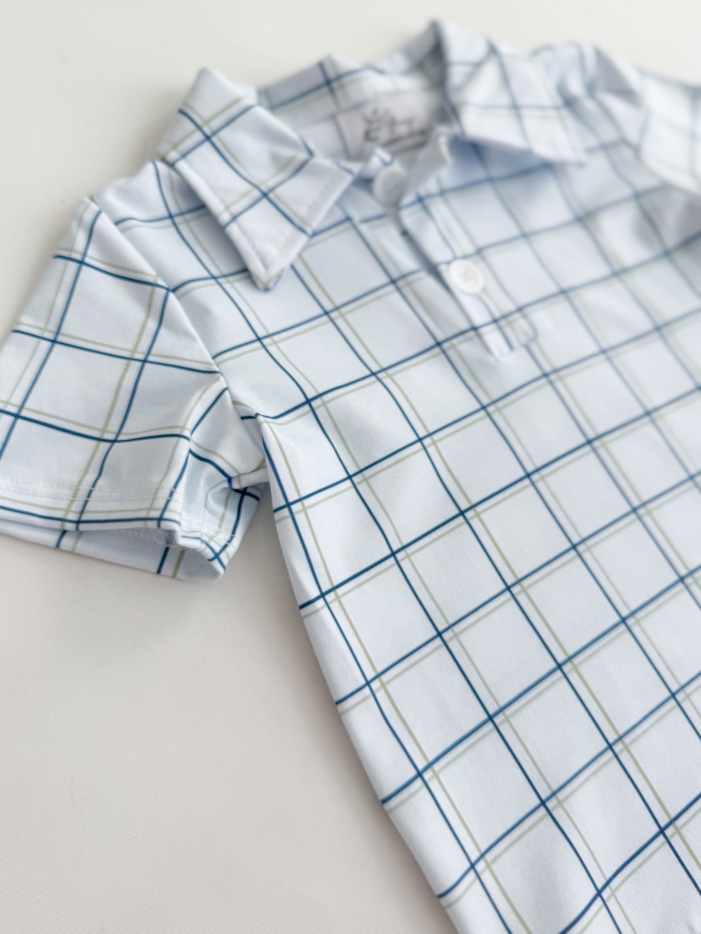 Nicholas Plaid Polo