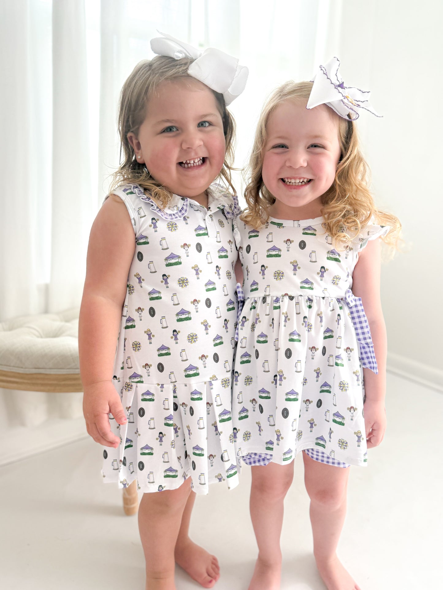 Tiger Gameday Polo Dress