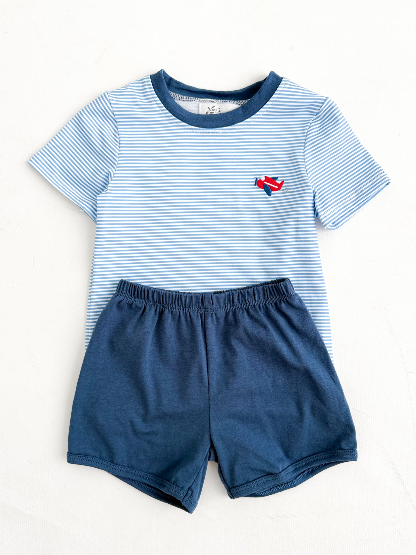 Hudson Airplane Shortie Set