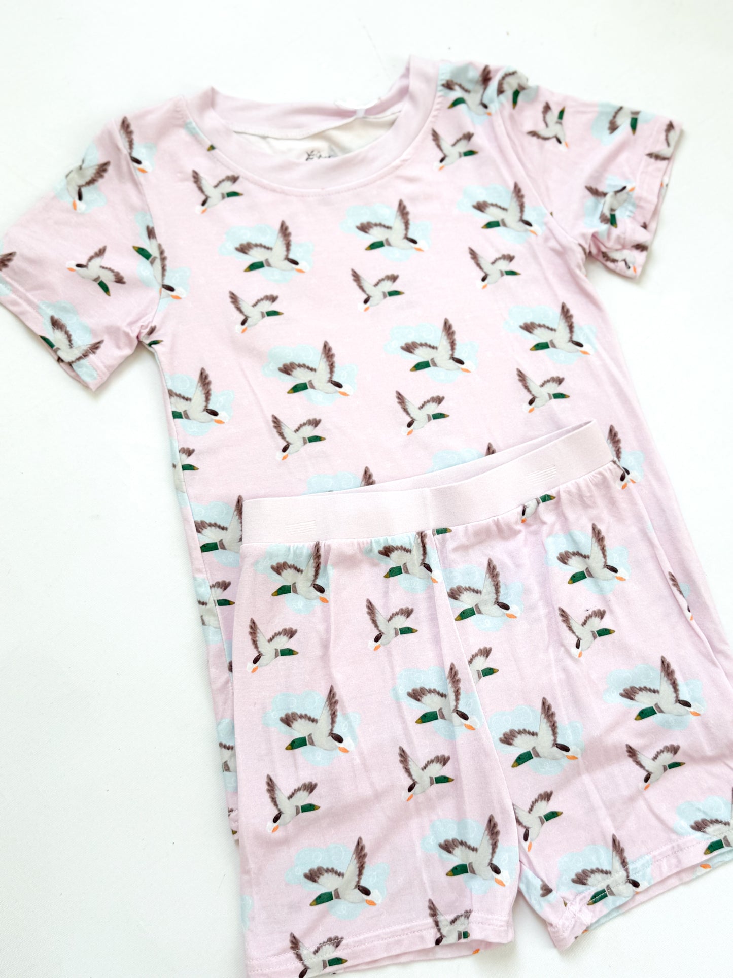 Ella Mallard Bamboo Shortie Set