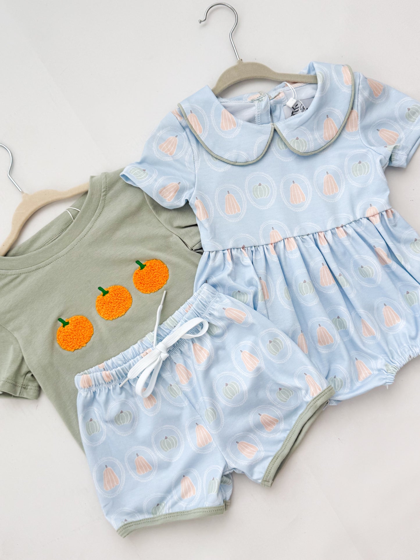 Blue Pumpkin Patch Bubble