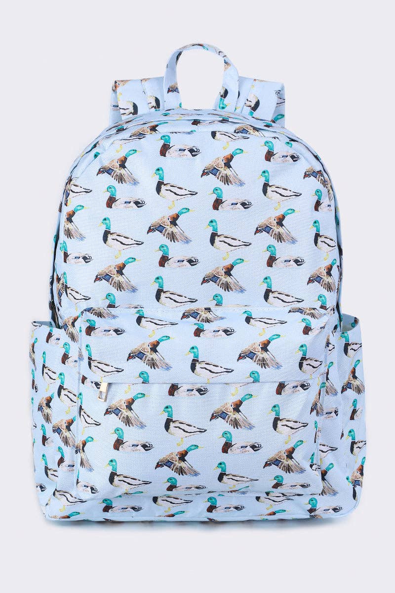 Duck Kids Canvas Backpack