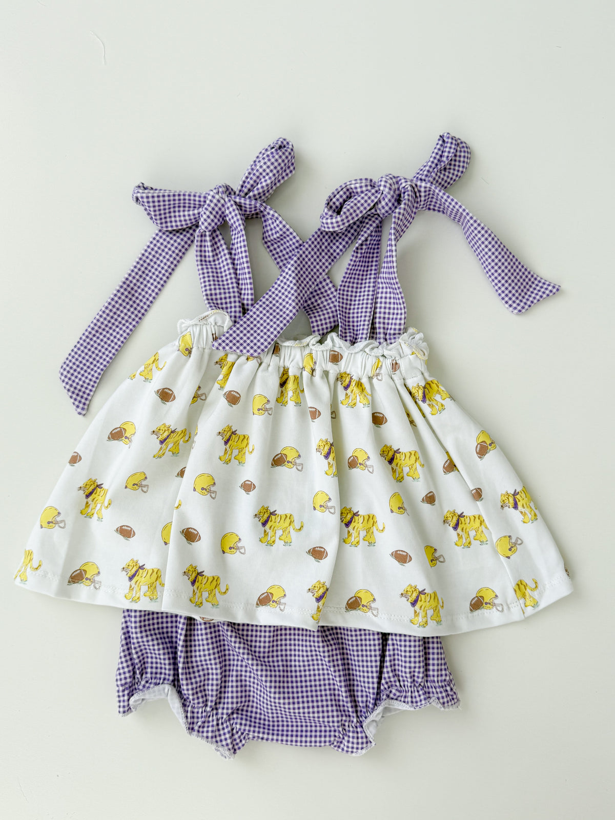 Gameday + Gingham Bloomer Set