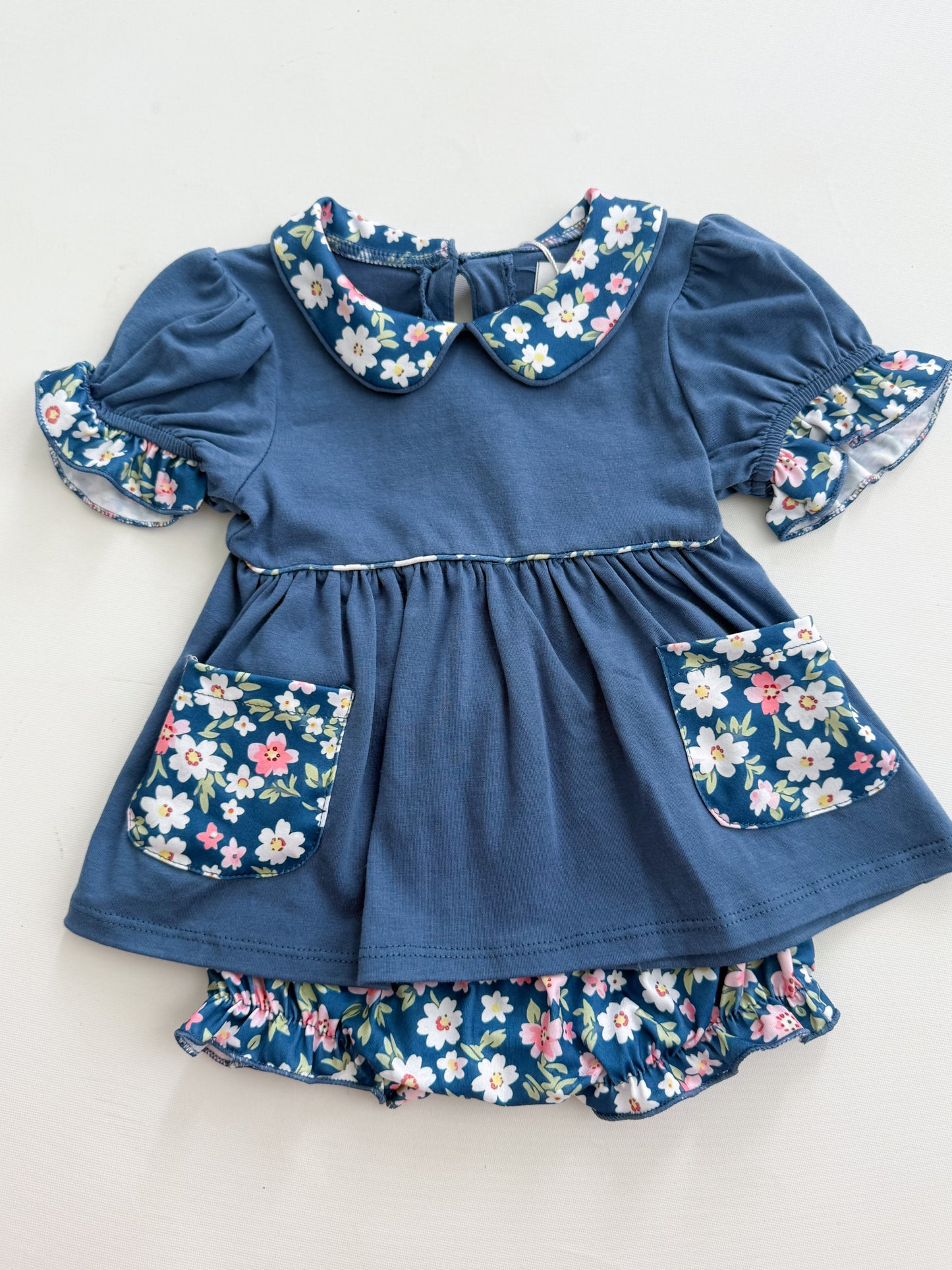 Nora Floral Bloomer Set
