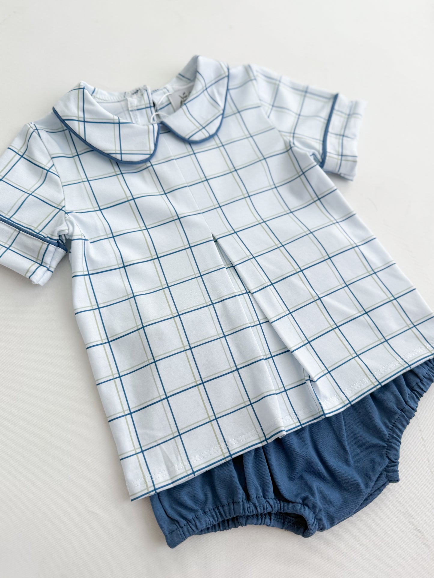 Nicholas Plaid Bloomer Set