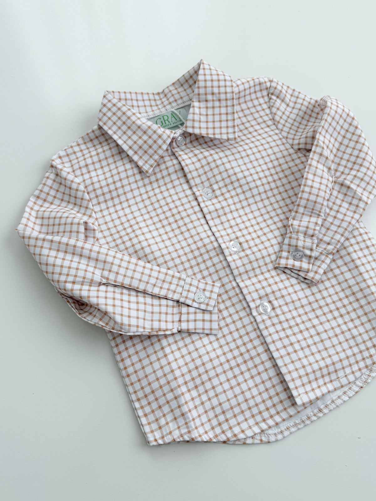 William Plaid Button Down