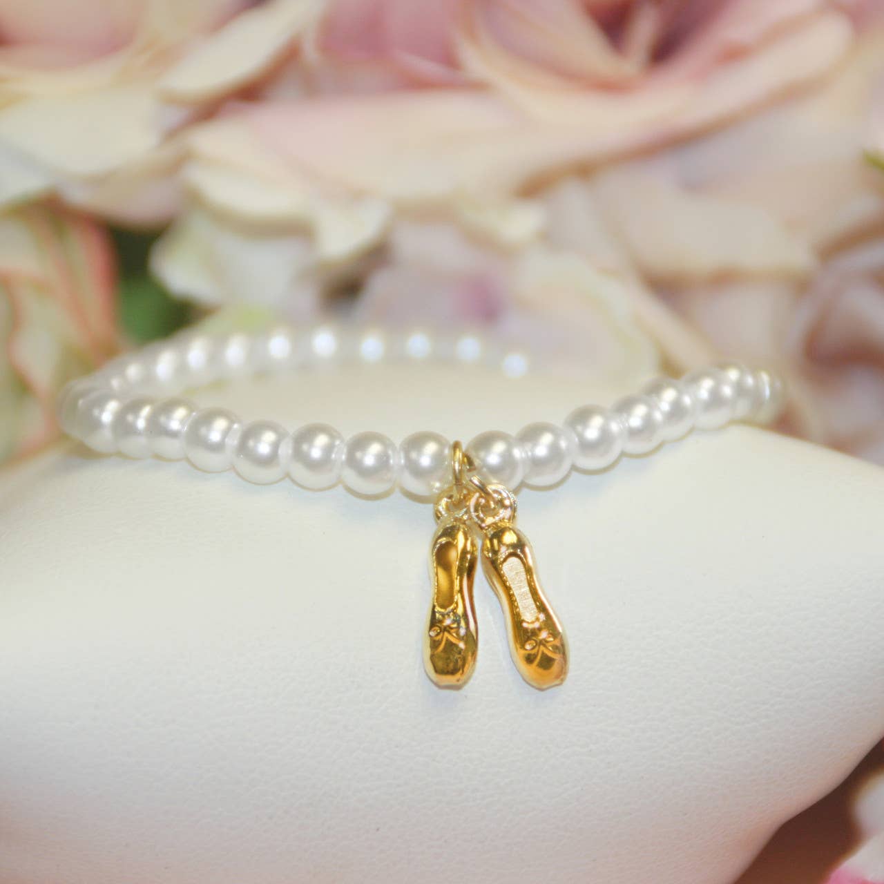 Ballet Shoes Pearl Bracelet