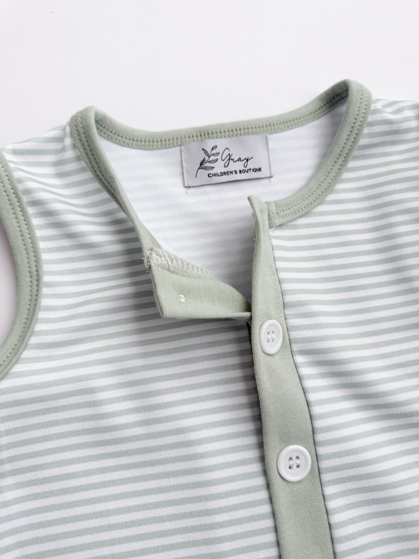 Oliver Striped Romper