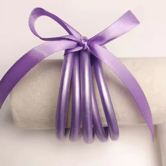 Purple Jelly Bangles