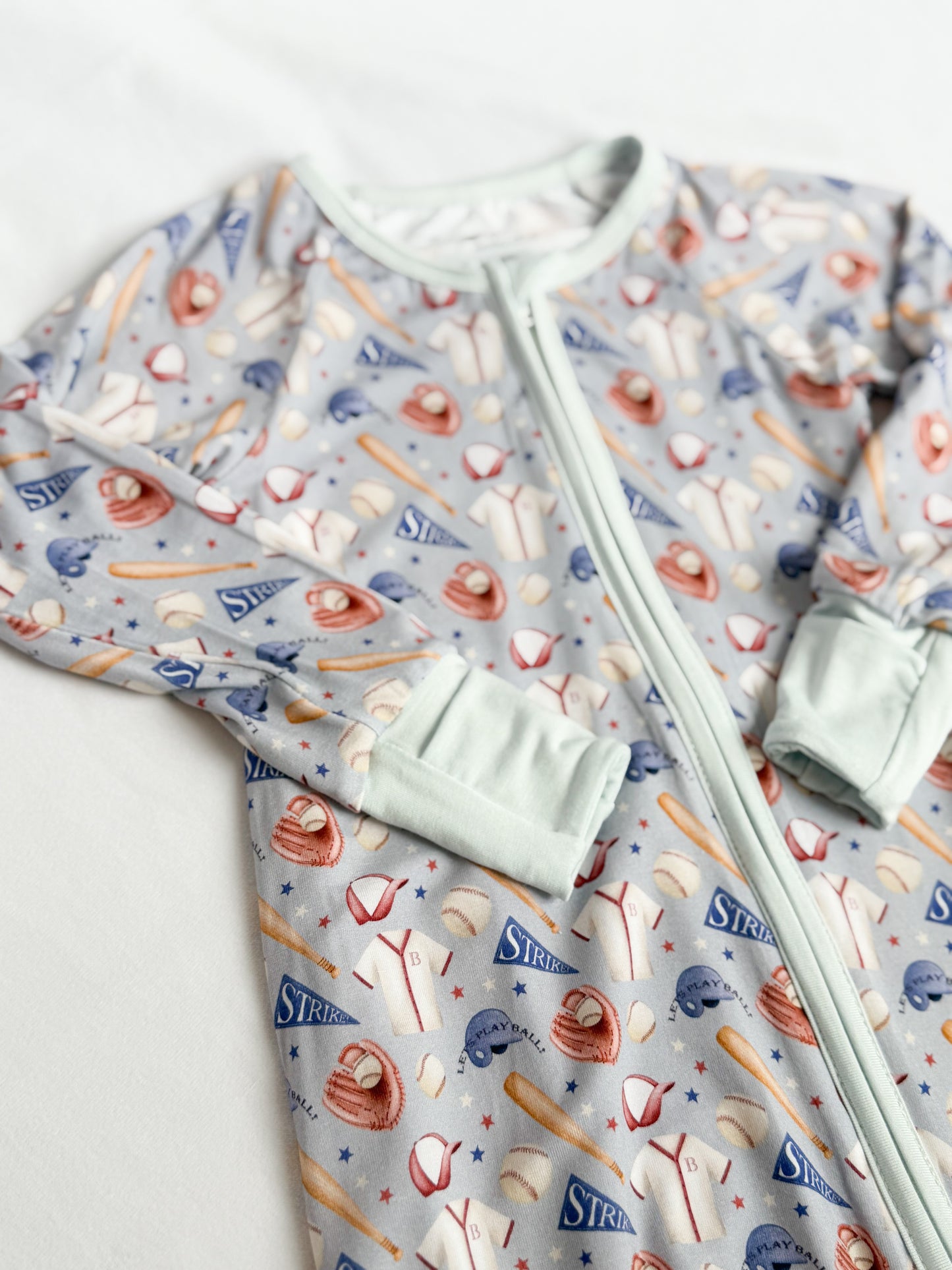 Let's Play Ball Bamboo Romper