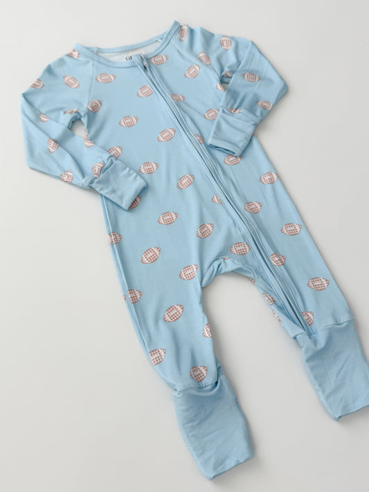 Touchdown Blue Bamboo Zippy