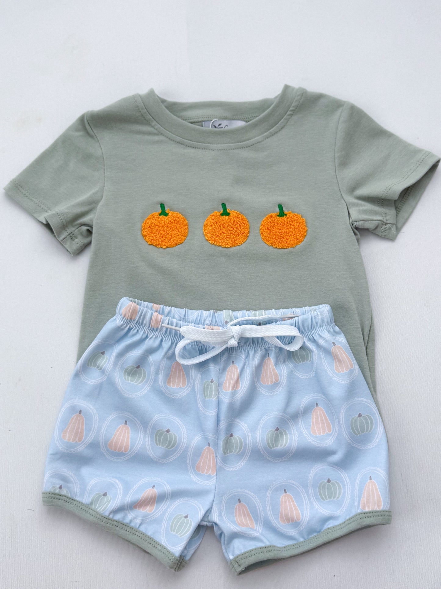 Blue Pumpkin Patch Set