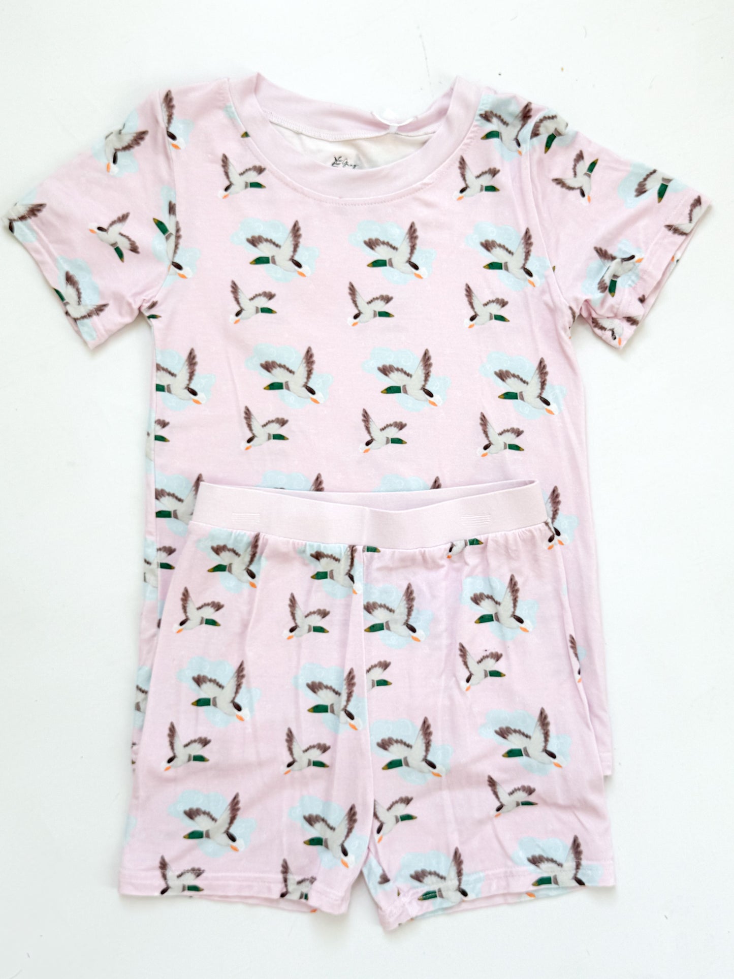 Ella Mallard Bamboo Shortie Set