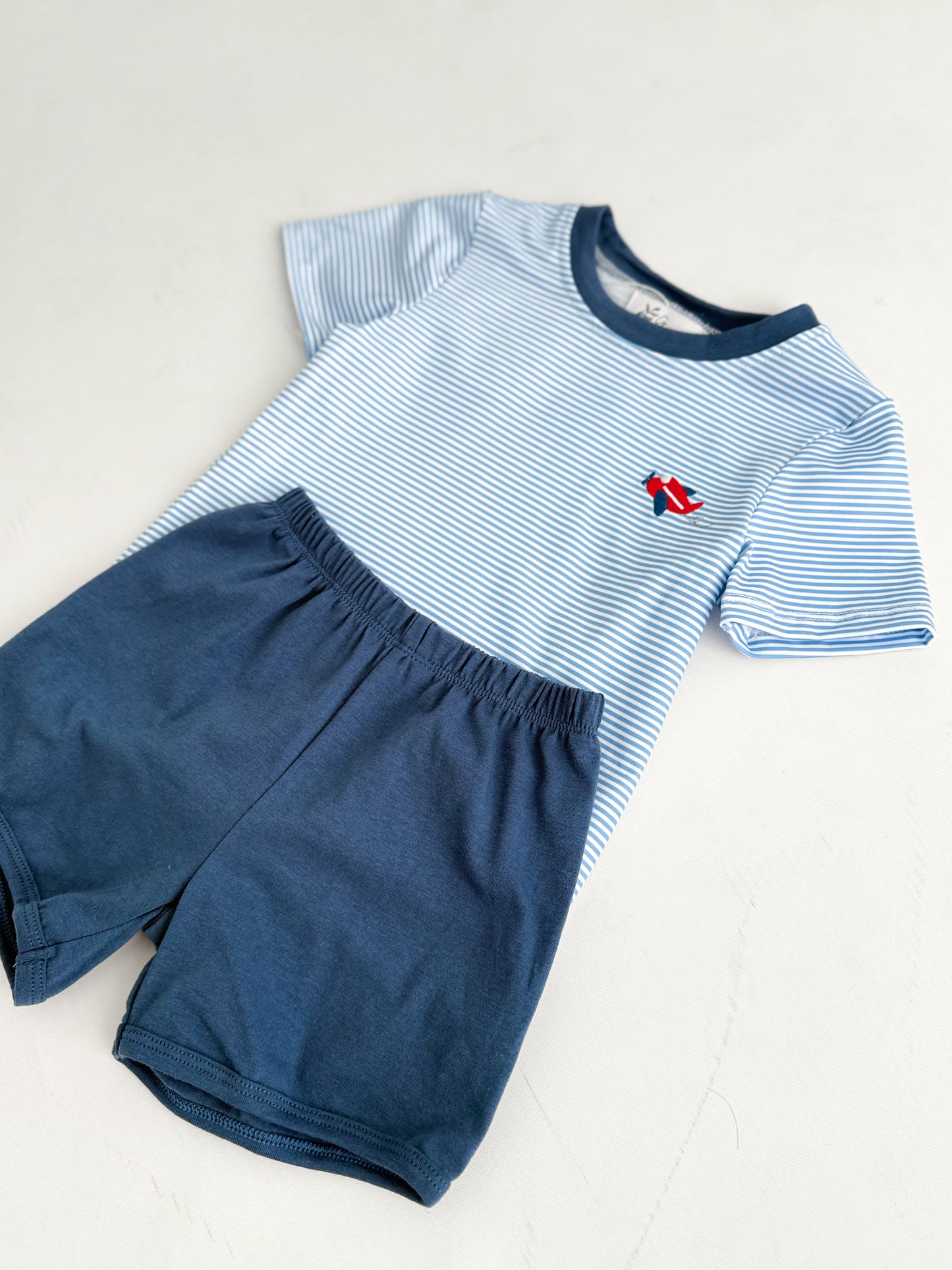 Hudson Airplane Shortie Set