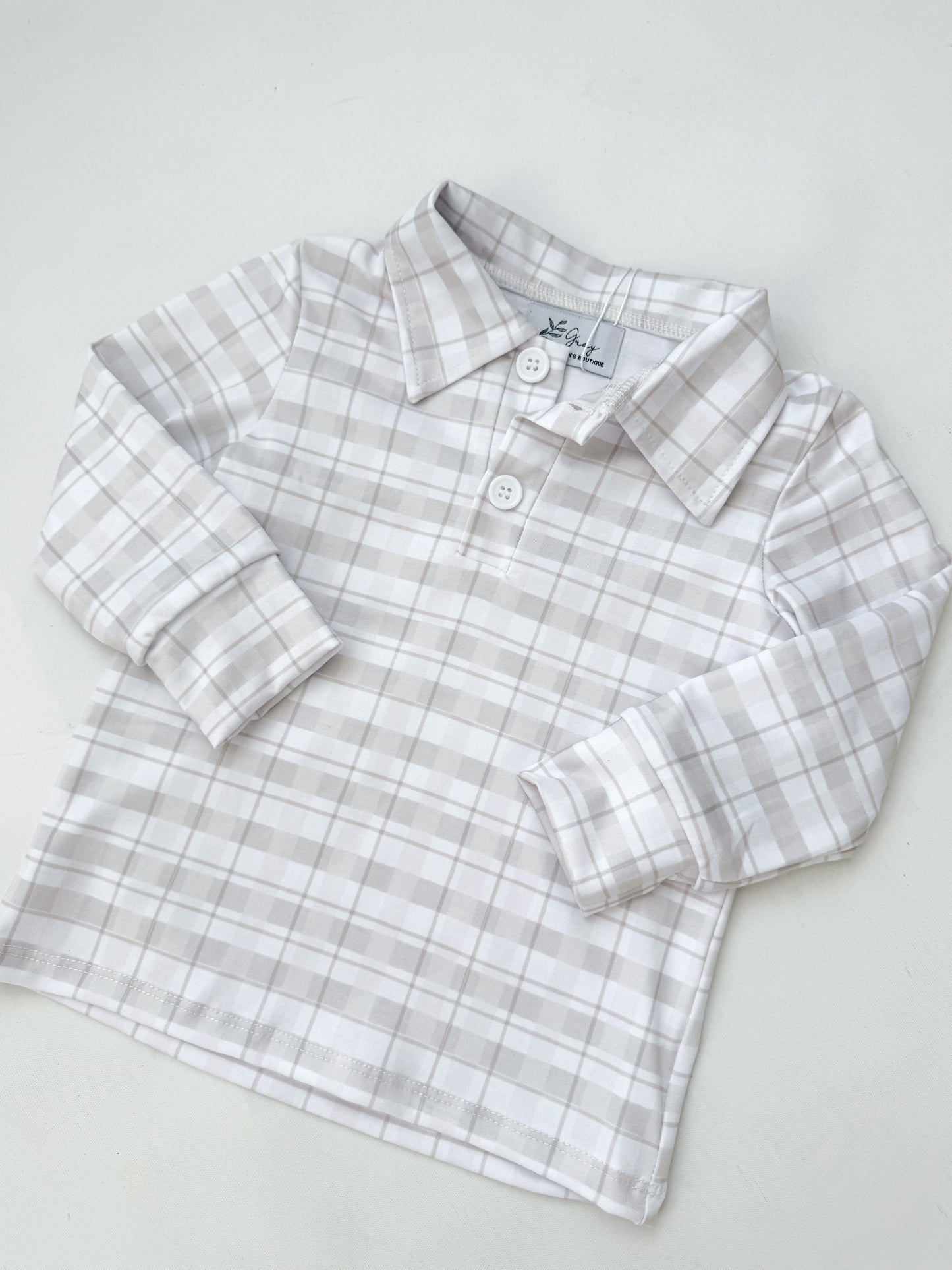 Drew Plaid Polo