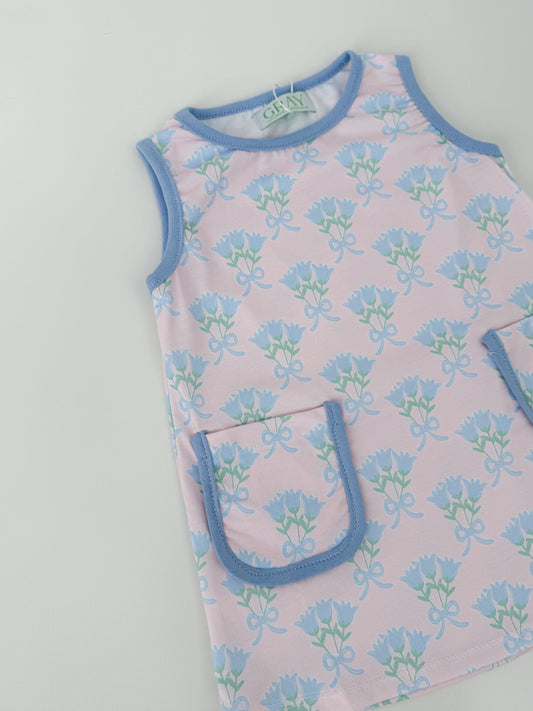 Cecelia Floral Pocket Dress