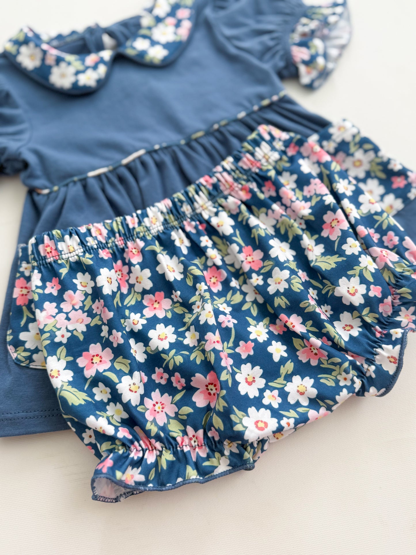 Nora Floral Bloomer Set
