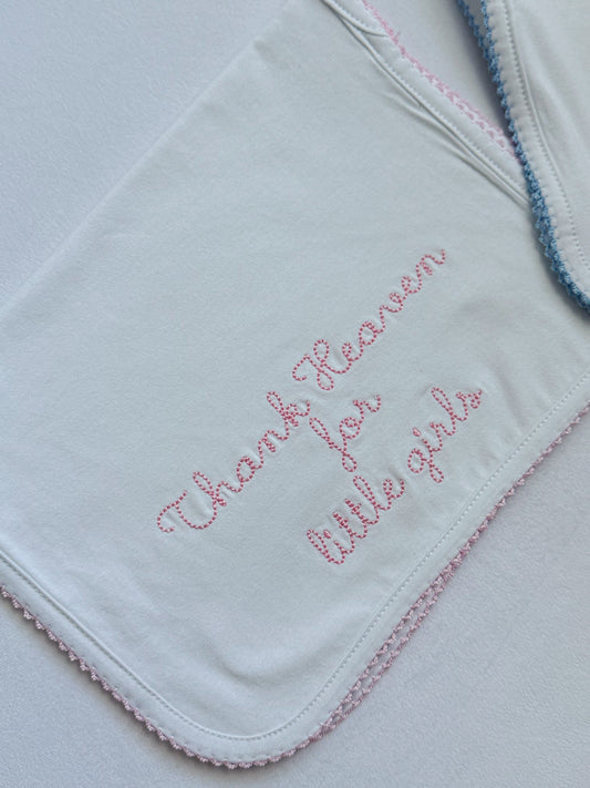 Thank Heaven Burp Cloth