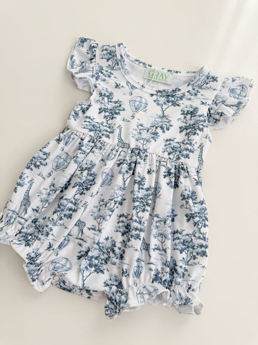Safari Toile Girls Bubble