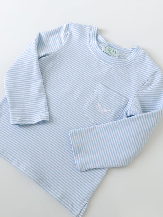 Long Sleeve Everyday Striped Tees