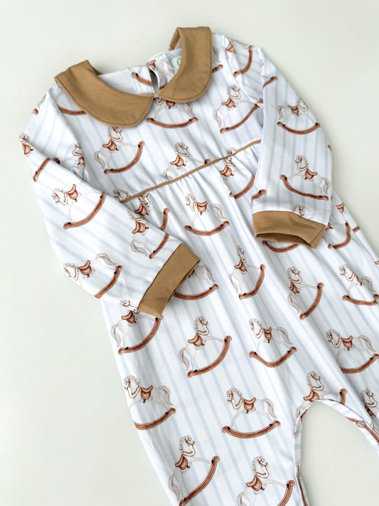 A Little Rocking Horse Romper
