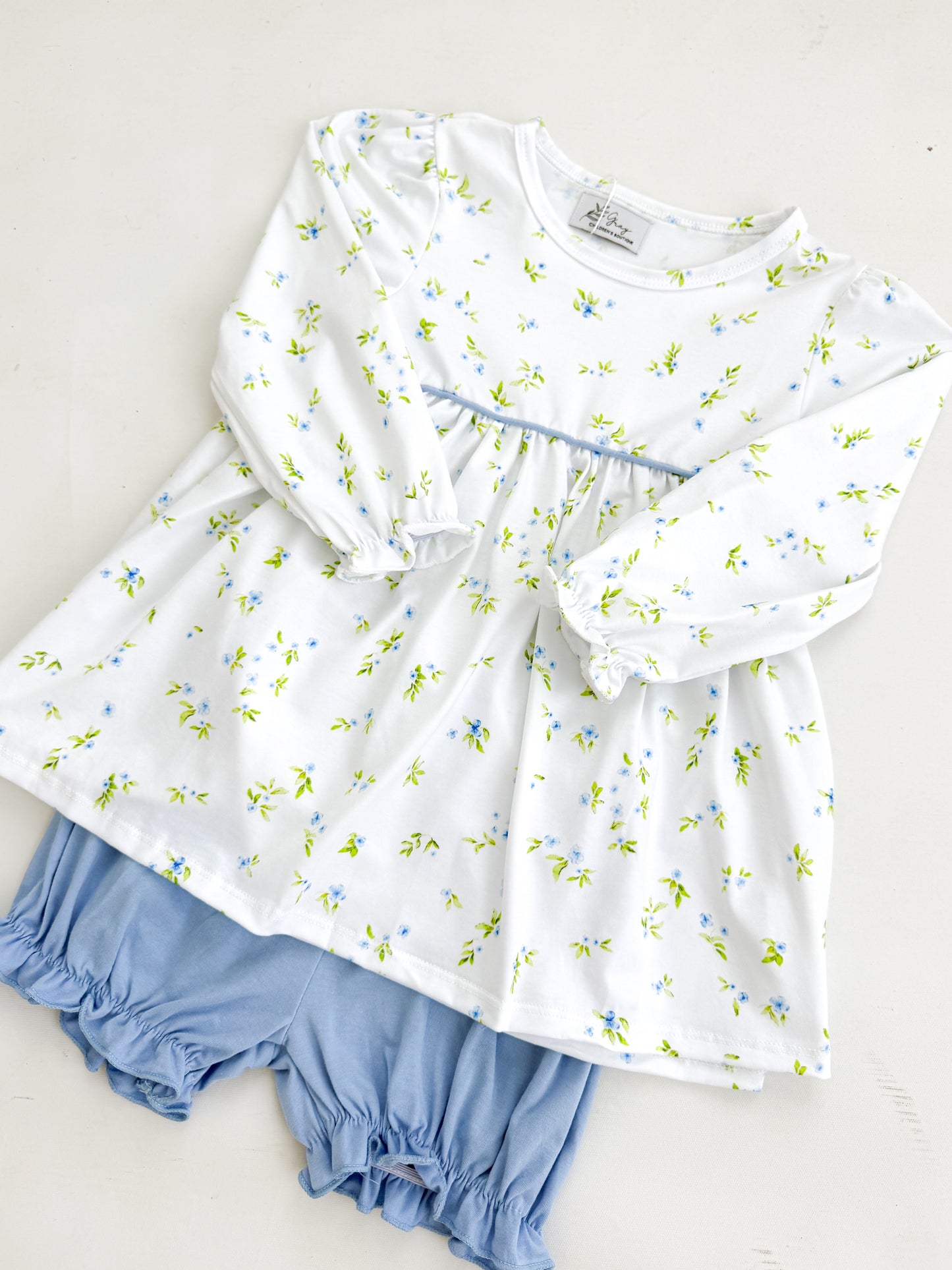 September Floral Bloomer Short Set