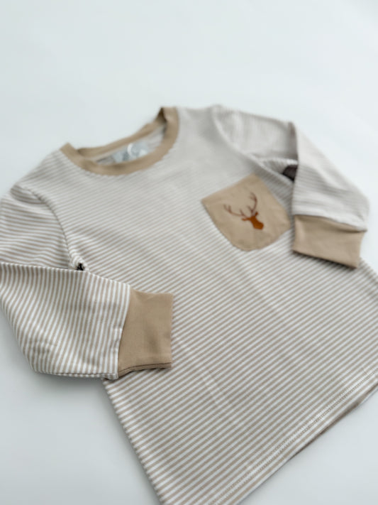 Buck Striped Tee