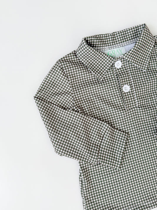 Holly Gingham Polo