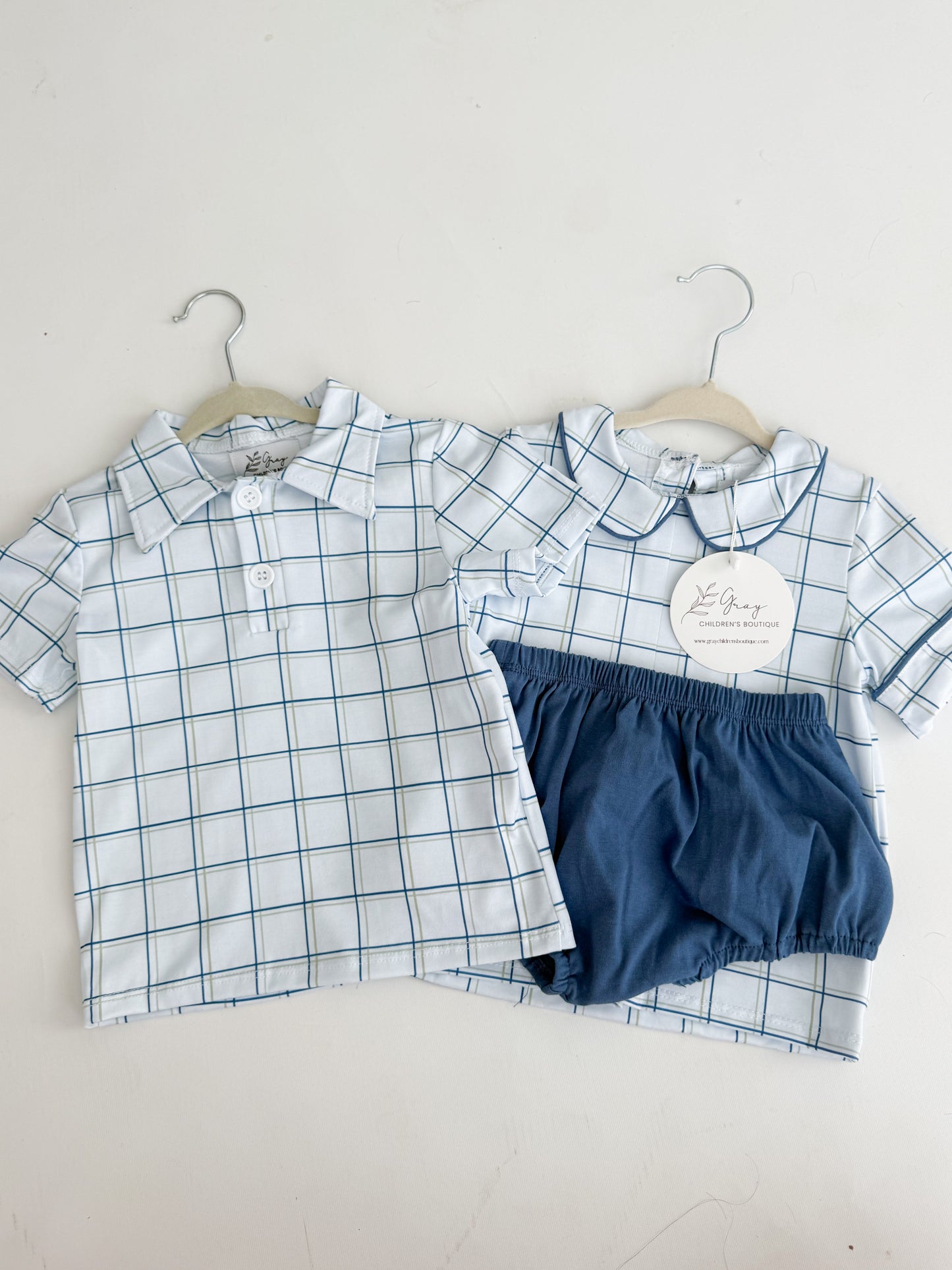 Nicholas Plaid Polo