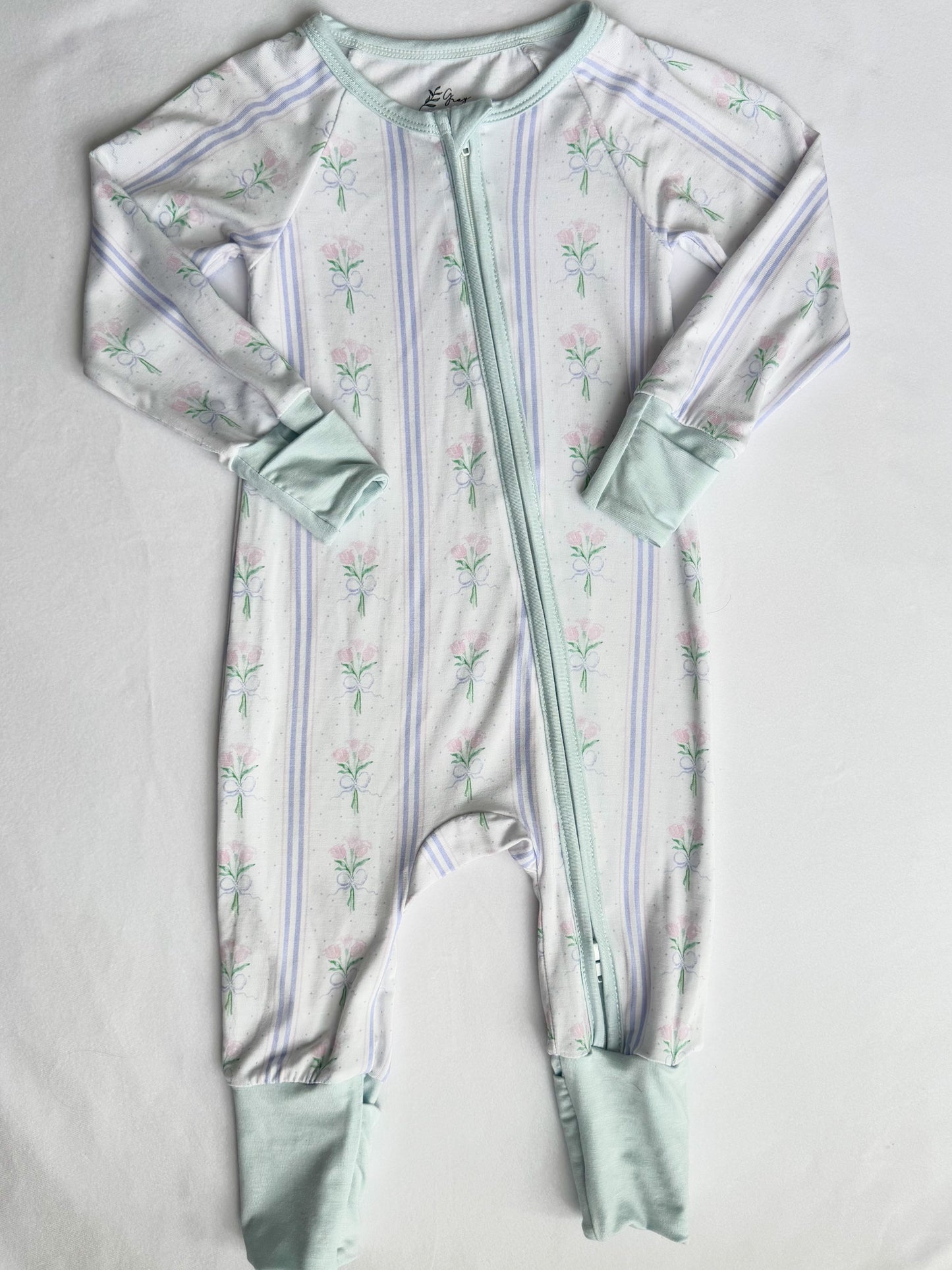 Blooms Bamboo Romper