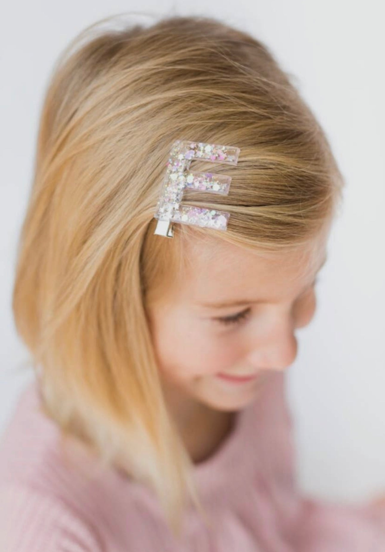 Initial Hair Clip