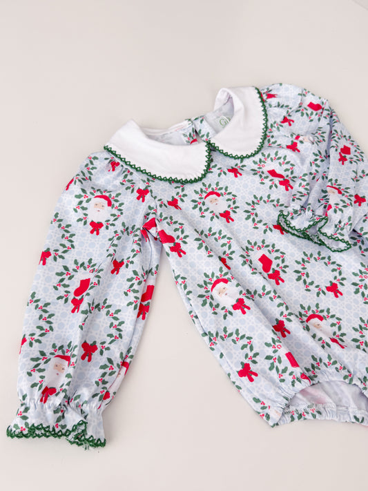 Evergreen Christmas Girls Bubble