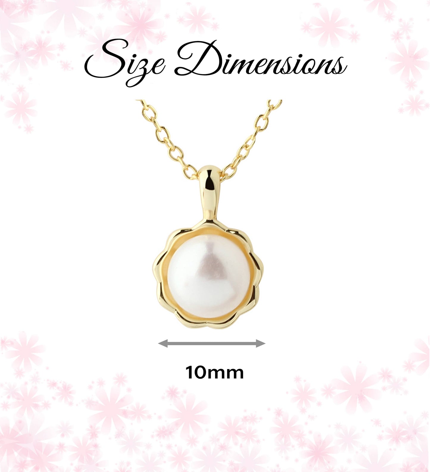 Meredith 14K Gold-Plated White Pearl Necklace