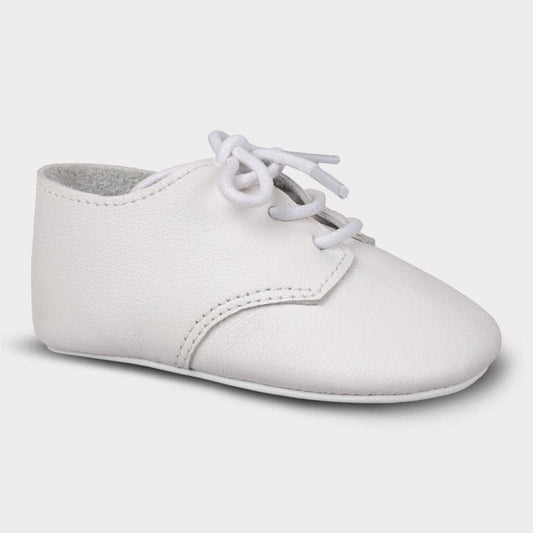 August Lace-Up Crib Shoe