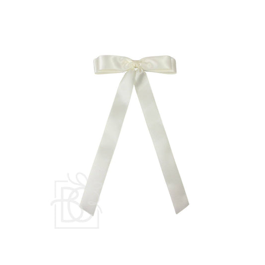 Satin Layered Tail Bow