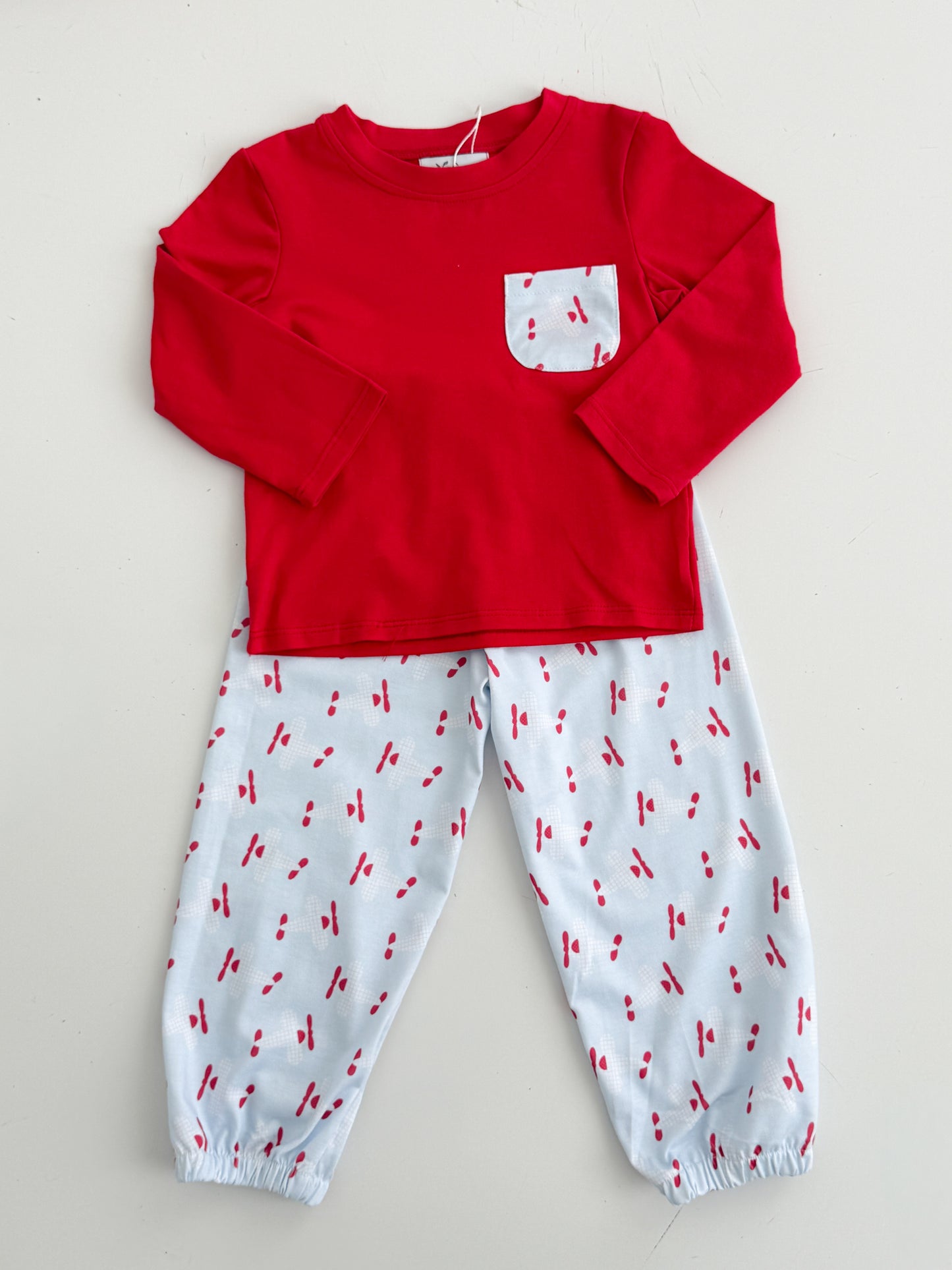 Sam Airplane Bubble Pant Set