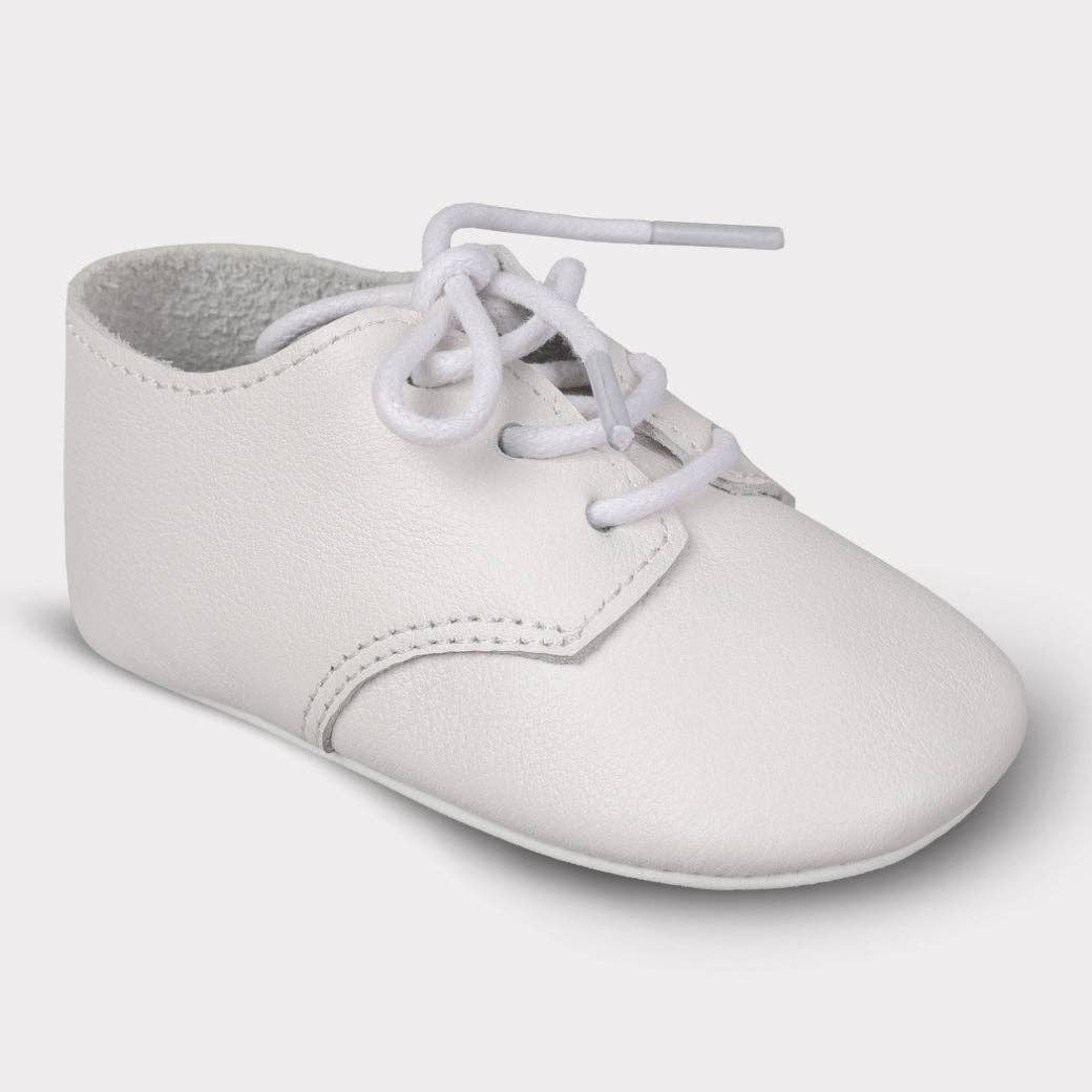 August Lace-Up Crib Shoe