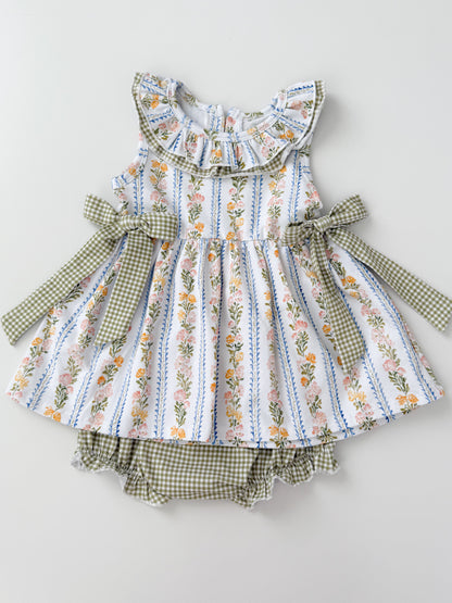 Emma Floral Bloomer Set