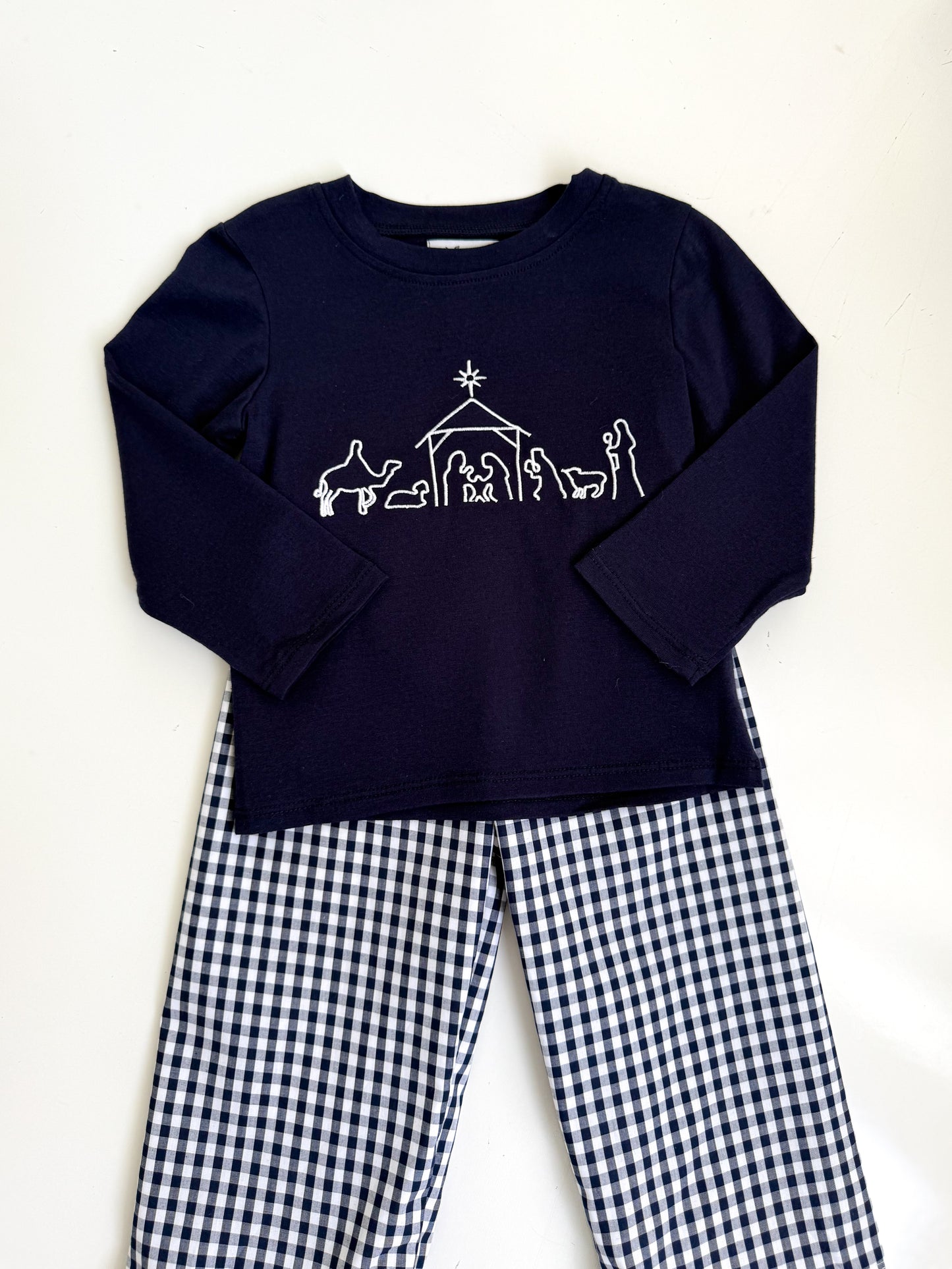Nativity Scene Boys Pant Set