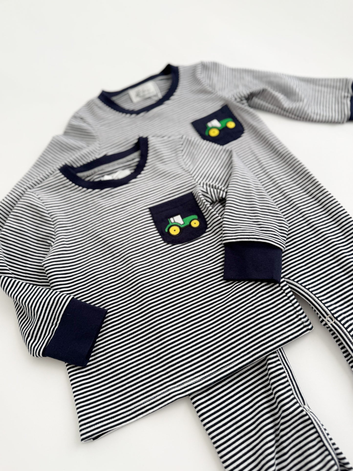 Tractor Pocket Striped Tee